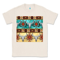 Natural native american aztec seamless pattern 3 Classic Tee - BundleAndBundleShop