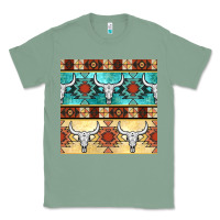 Sage native american aztec seamless pattern 3 Classic Tee - BundleAndBundleShop