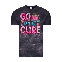 Cloud Black go fight cure Vintage Tee - Zillion Design Studio