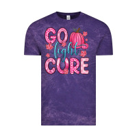 Cloud Purple go fight cure Vintage Tee - Zillion Design Studio