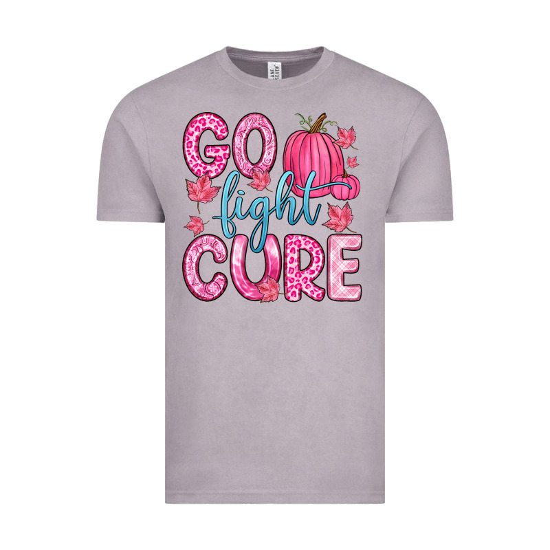 Go Fight Cure Vintage Tee by Zillion Design Studio | Teevron
