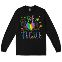 Black be you tiful Long Sleeve Tee - CowhideDigitalArt