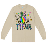 Mushroom be you tiful Long Sleeve Tee - CowhideDigitalArt