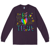 Plum be you tiful Long Sleeve Tee - CowhideDigitalArt