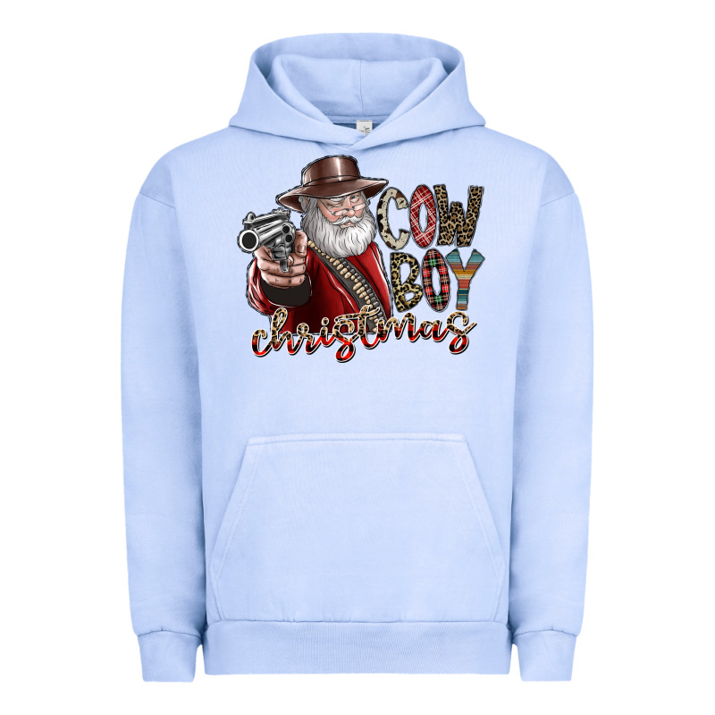 Cowboy Christmas Urban Hoodie by SublimationCraftShop | Teevron