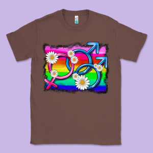 Lgbtq Gender Bisexuality Symbol Classic Tee Designed By Hra Design Shop