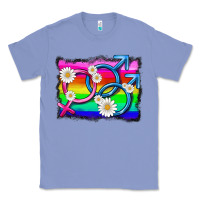 Colony Blue lgbtq gender bisexuality symbol Classic Tee - HRA Design Shop