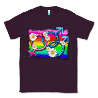 Plum lgbtq gender bisexuality symbol Classic Tee - HRA Design Shop