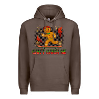 Coffee gingerbread cant catch me Premium Hoodie - MaliasSmallBusiness