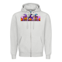 Dove Grey halloween witch gnomes libbey cup Zipper Hoodie - BundleAndBundleShop