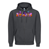 Smoke halloween witch gnomes libbey cup Zipper Hoodie - BundleAndBundleShop