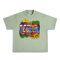 Oil Green usa Urban Heavy Tee - Zillion Design Studio