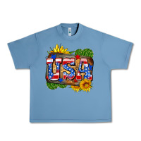 Pebble Blue usa Urban Heavy Tee - Zillion Design Studio
