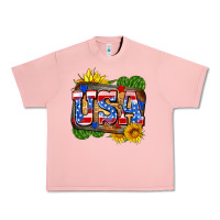 Salmon usa Urban Heavy Tee - Zillion Design Studio
