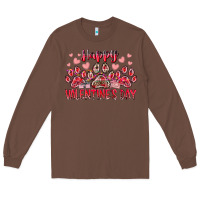 Chestnut happy valentines day dog pet Long Sleeve Tee - RacoonDesign