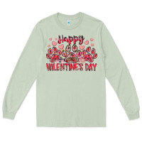 Matcha happy valentines day dog pet Long Sleeve Tee - RacoonDesign
