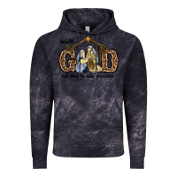 Cloud Black With God All Things Are Possible Vintage Hoodie - RanaPortraitStore