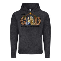 Vintage Black With God All Things Are Possible Vintage Hoodie - RanaPortraitStore