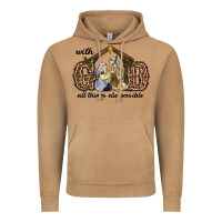 With God All Things Are Possible Vintage Hoodie | Teevron
