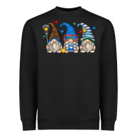 Black lacrosse gnomes Heavyweight Sweatshirt - Zillion Design Studio