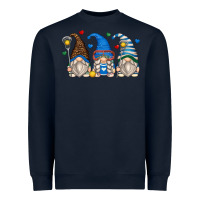 Navy lacrosse gnomes Heavyweight Sweatshirt - Zillion Design Studio