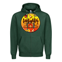 Sports Green firefighter coasters Zipper Hoodie - AdoDesignShop