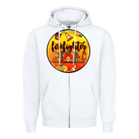 White firefighter coasters Zipper Hoodie - AdoDesignShop