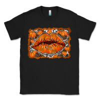 Black fall lips Classic Tee - RacoonDesign