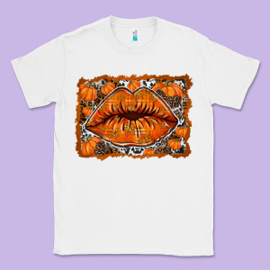 Fall Lips Classic Tee Designed By Racoondesign