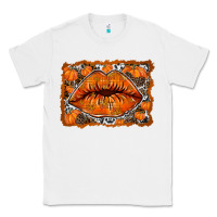 White fall lips Classic Tee - RacoonDesign