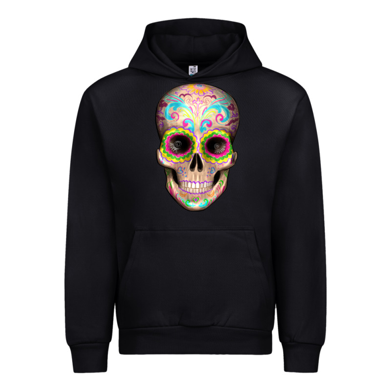 Mexican Skull Urban Hoodie by Artiststas | Teevron