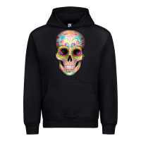 Black Mexican Skull Urban Hoodie - Artiststas