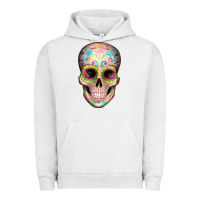 Pigment Lunar Rock Mexican Skull Urban Hoodie - Artiststas