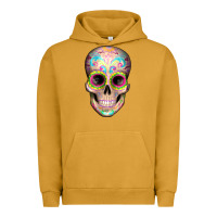 Pigment Peanut Butter Mexican Skull Urban Hoodie - Artiststas