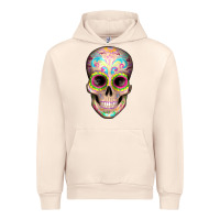Sandshell Mexican Skull Urban Hoodie - Artiststas
