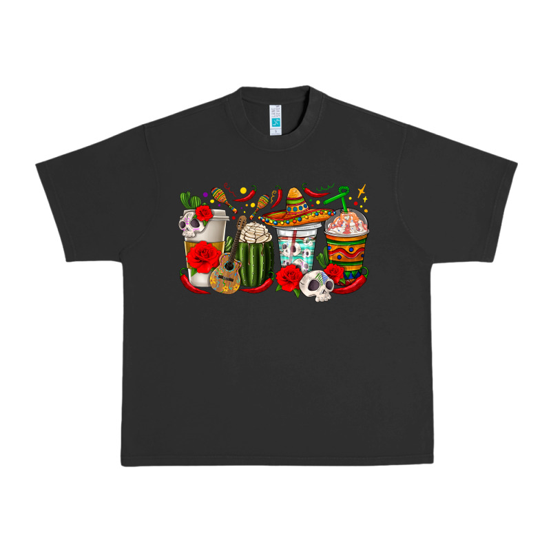 Hispanic Heritage Month Coffee Cups Urban Heavy Tee by texasbilliewilder | Teevron