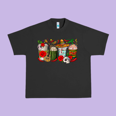 Hispanic Heritage Month Coffee Cups Urban Heavy Tee Designed By Texasbilliewilder