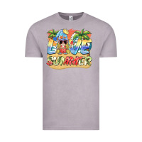 Vintage Zinc love summer gnomes  Background Vintage Tee - BarkalooDesign