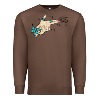 Chestnut western turquoise gun hand Premium Sweatshirt - MaliasSmallBusiness