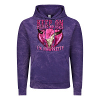 Cloud Purple keep on talking yourself im not pretty Vintage Hoodie - texasbilliewilder