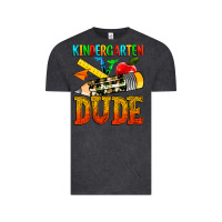 Vintage Black kindergarten dude Vintage Tee - texasbilliewilder