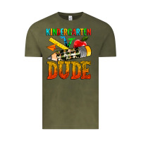 Vintage Olive kindergarten dude Vintage Tee - texasbilliewilder