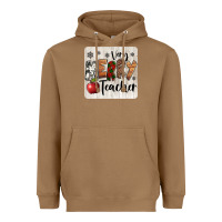 Toasted Coconut very merry teacher christmas coaster Heavyweight Hoodie - Jasminsmagicworld