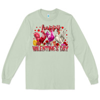 Matcha happy valentines day Long Sleeve Tee - RacoonDesign