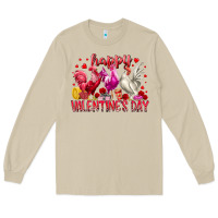 Mushroom happy valentines day Long Sleeve Tee - RacoonDesign