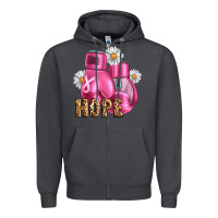 Smoke Breast Cancer Boxing Gloves Zipper Hoodie - Artiststas