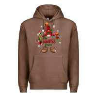 Chestnut the nurse gnome christmas Premium Hoodie - MaliasSmallBusiness