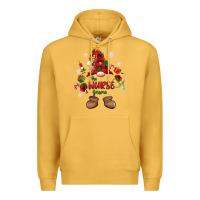 Mustard the nurse gnome christmas Premium Hoodie - MaliasSmallBusiness