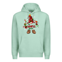Seafoam the nurse gnome christmas Premium Hoodie - MaliasSmallBusiness