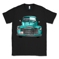 Black western truck front view Classic Tee - FaDigitalArtStudio
